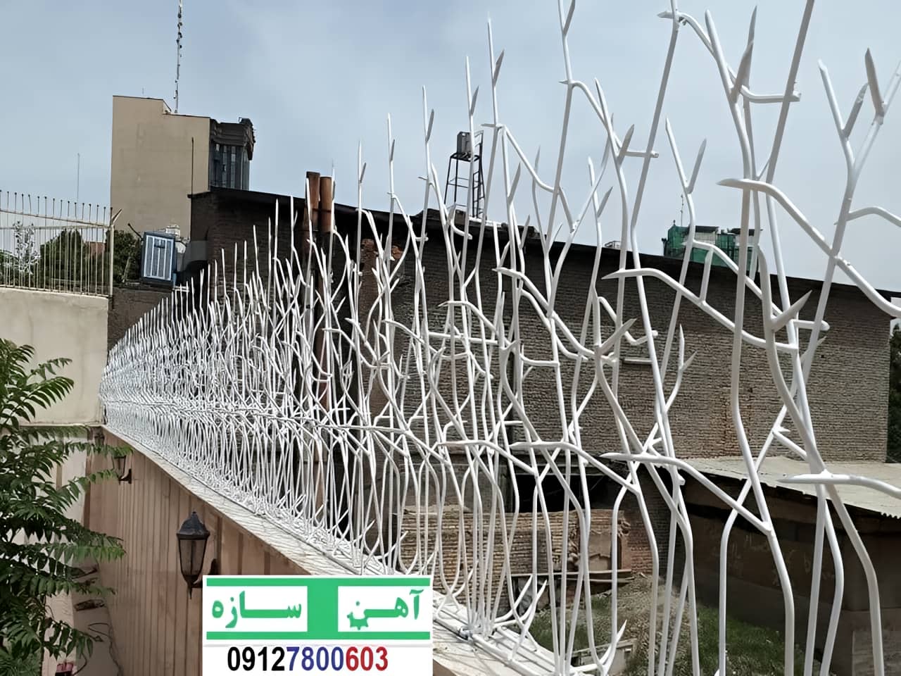 حفاظ نرده هزینه ساخت نصب شاخ گوزنی لیلیوم بوته خار دیوار