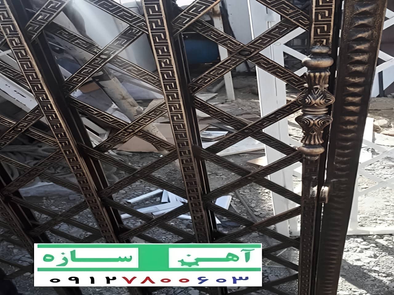 حفاظ آکاردئونی تمام لوزی نقش دار