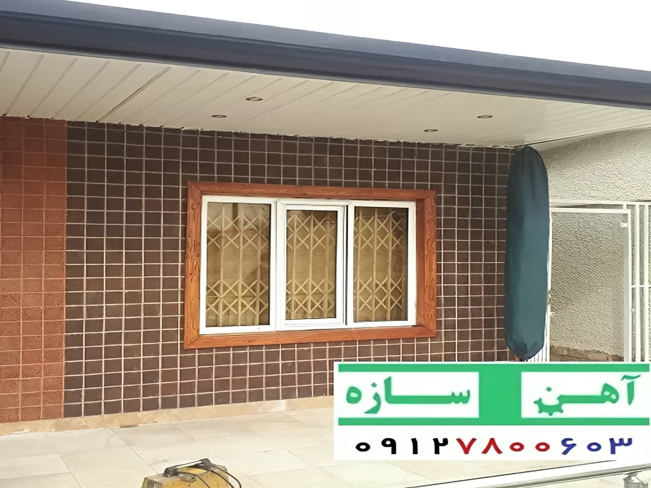 خرید حفاظ درب آکاردئونی 3 گل