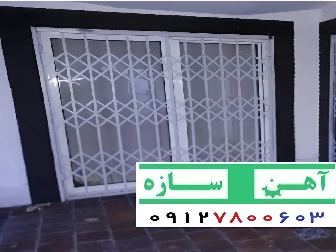قیمت حفاظ درب آکاردئونی 3 گل