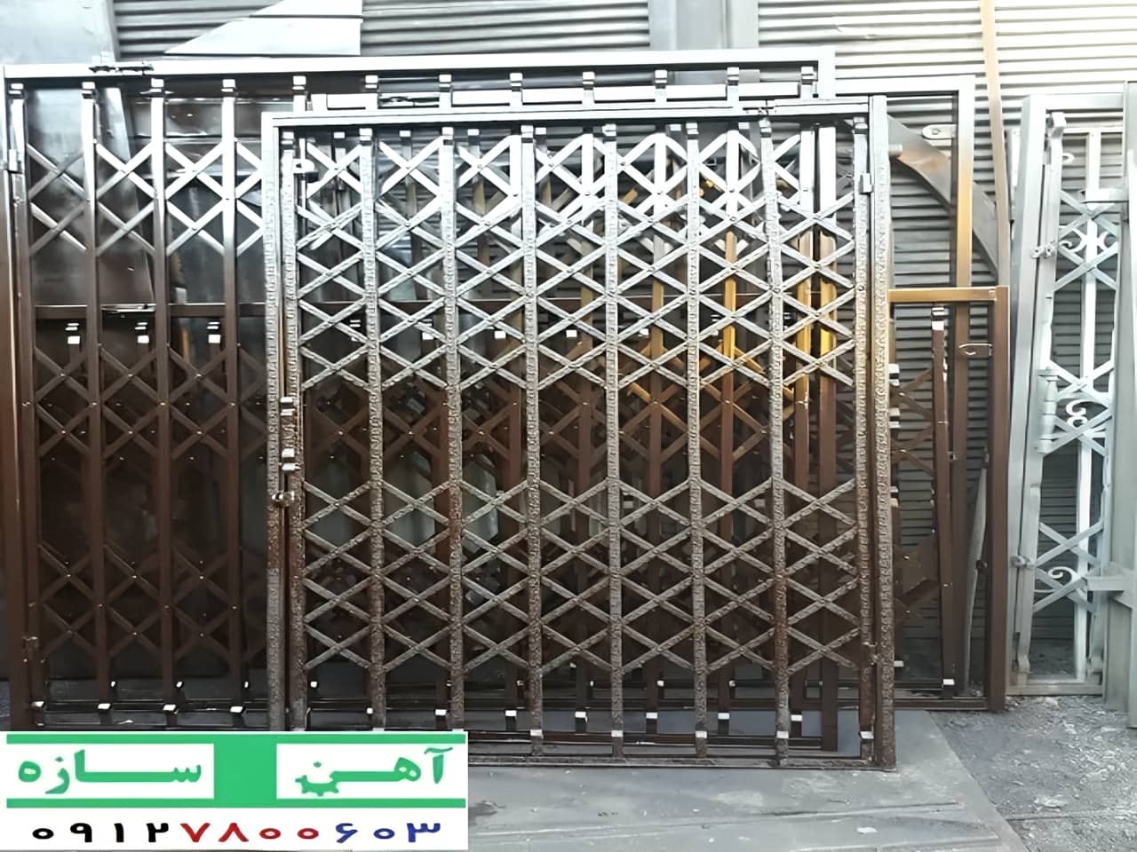 حفاظ گارد آکاردئونی درب ضد سرقت