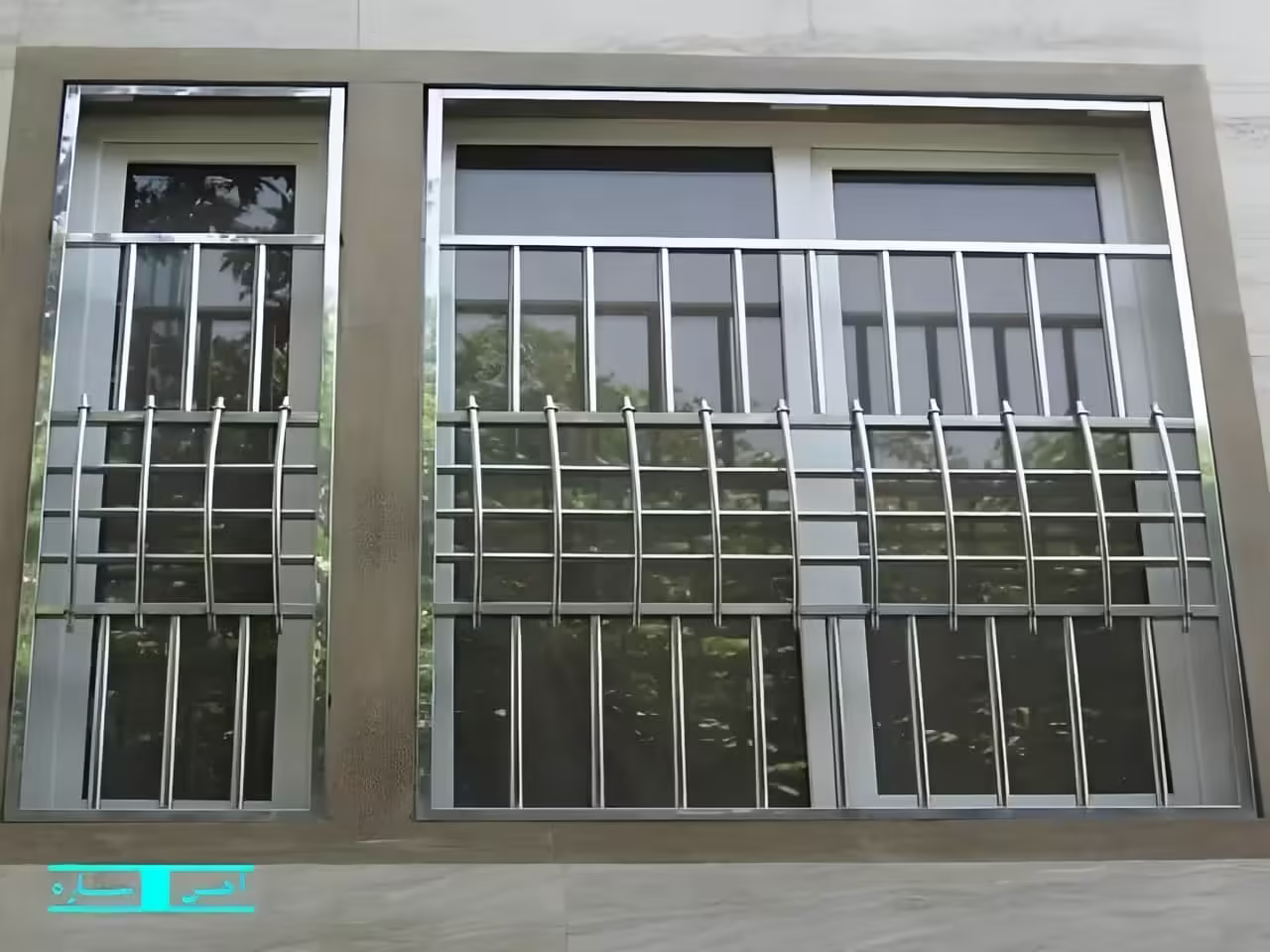 خرید نرده حفاظ استیل