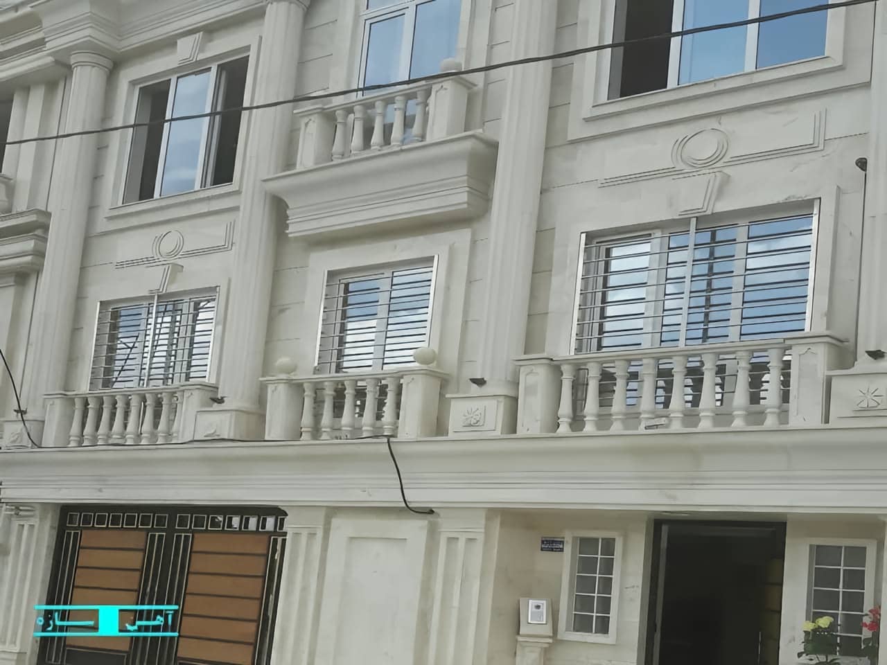نرده استیل ساده