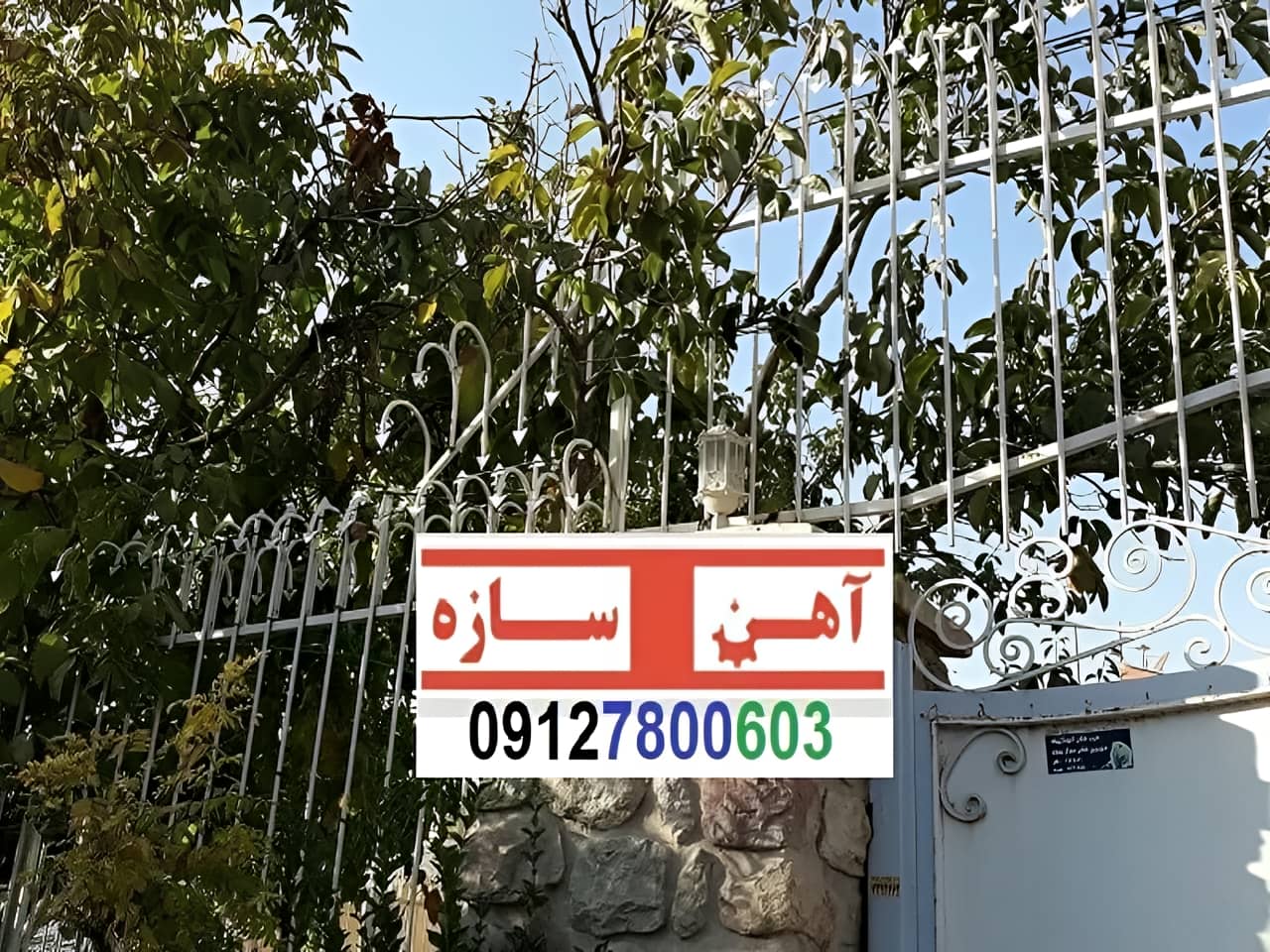 نرده حفاظ دیوار ساختمان شاخ گوزنی بوته ای لیلیوم