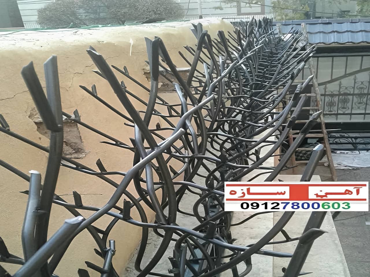 حفاظ نرده هزینه ساخت نصب شاخ گوزنی لیلیوم بوته خار دیوار