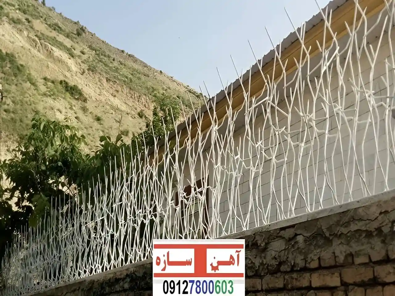 حفاظ نرده هزینه ساخت نصب شاخ گوزنی لیلیوم بوته خار دیوار