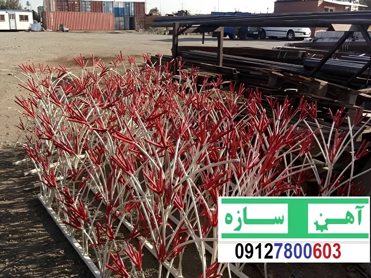حفاظ برای روی دیوار حیاط ویلا ساختمان نرده فنس گارد