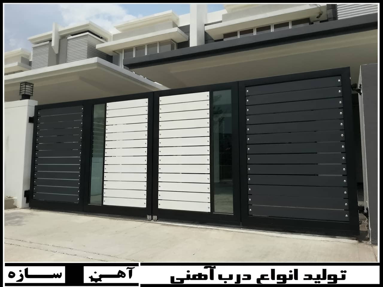 تولید درب فلزی فرفورژه