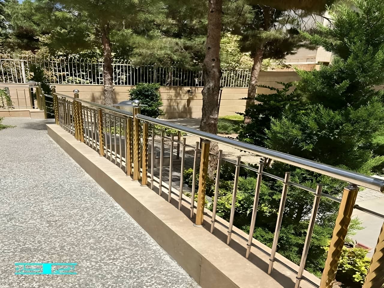 نرده استیل بالکن