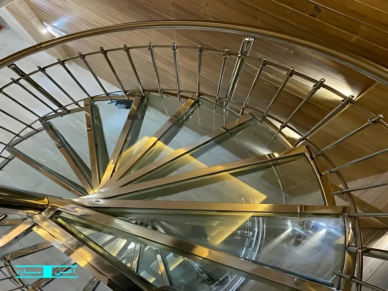 نرده استیل مدرن