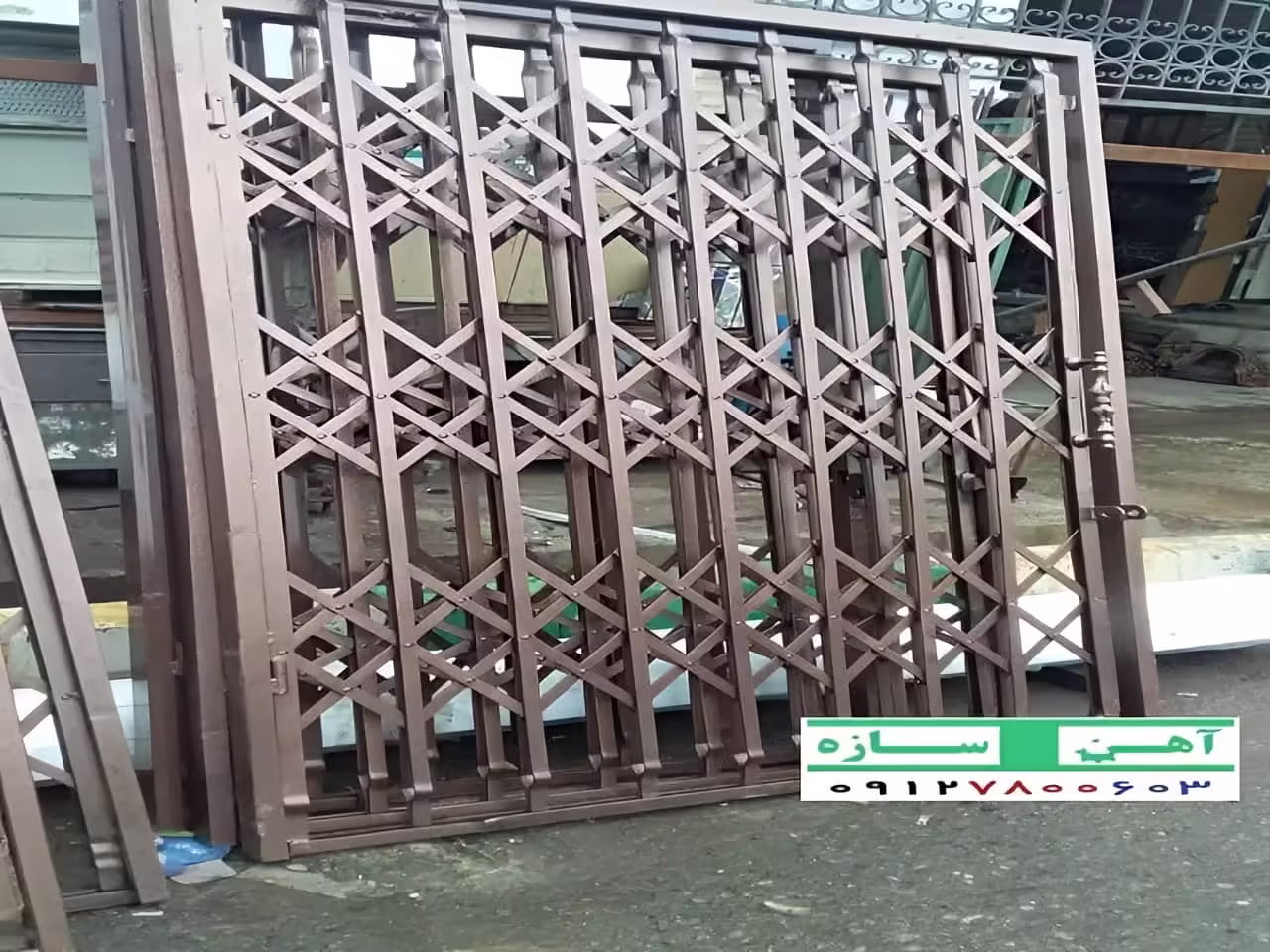حفاظ درب آکاردئونی - تصویر 4
