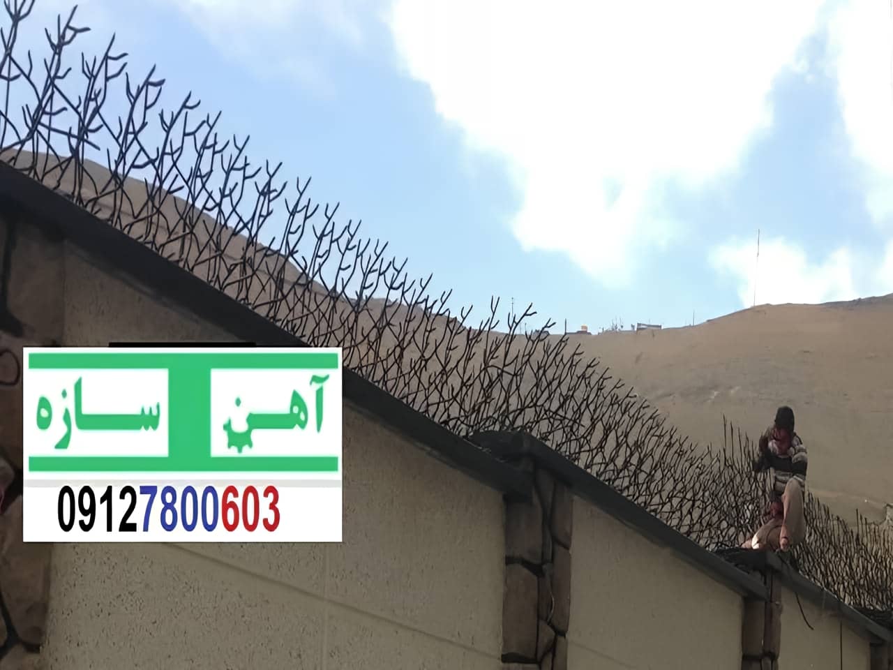 حفاظ شاخ گوزنی روی قوطی پروفیل
