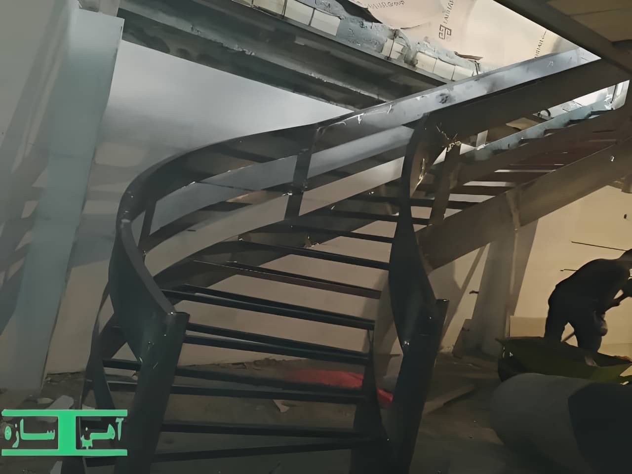 اجرای راه پله دوبلکس