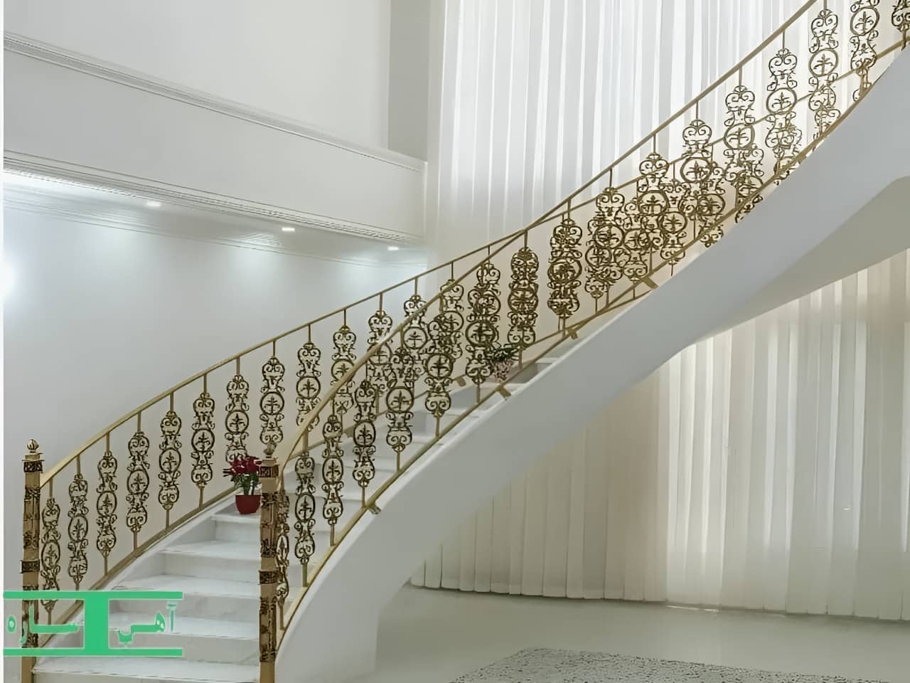 قیمت پله اهنی ساده