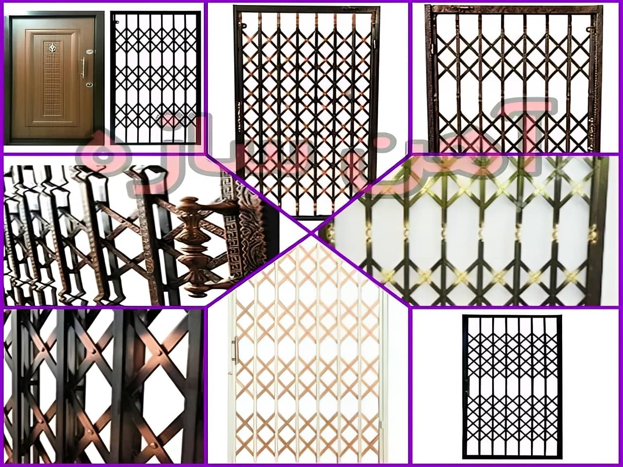 بهترین درب آکاردئونی