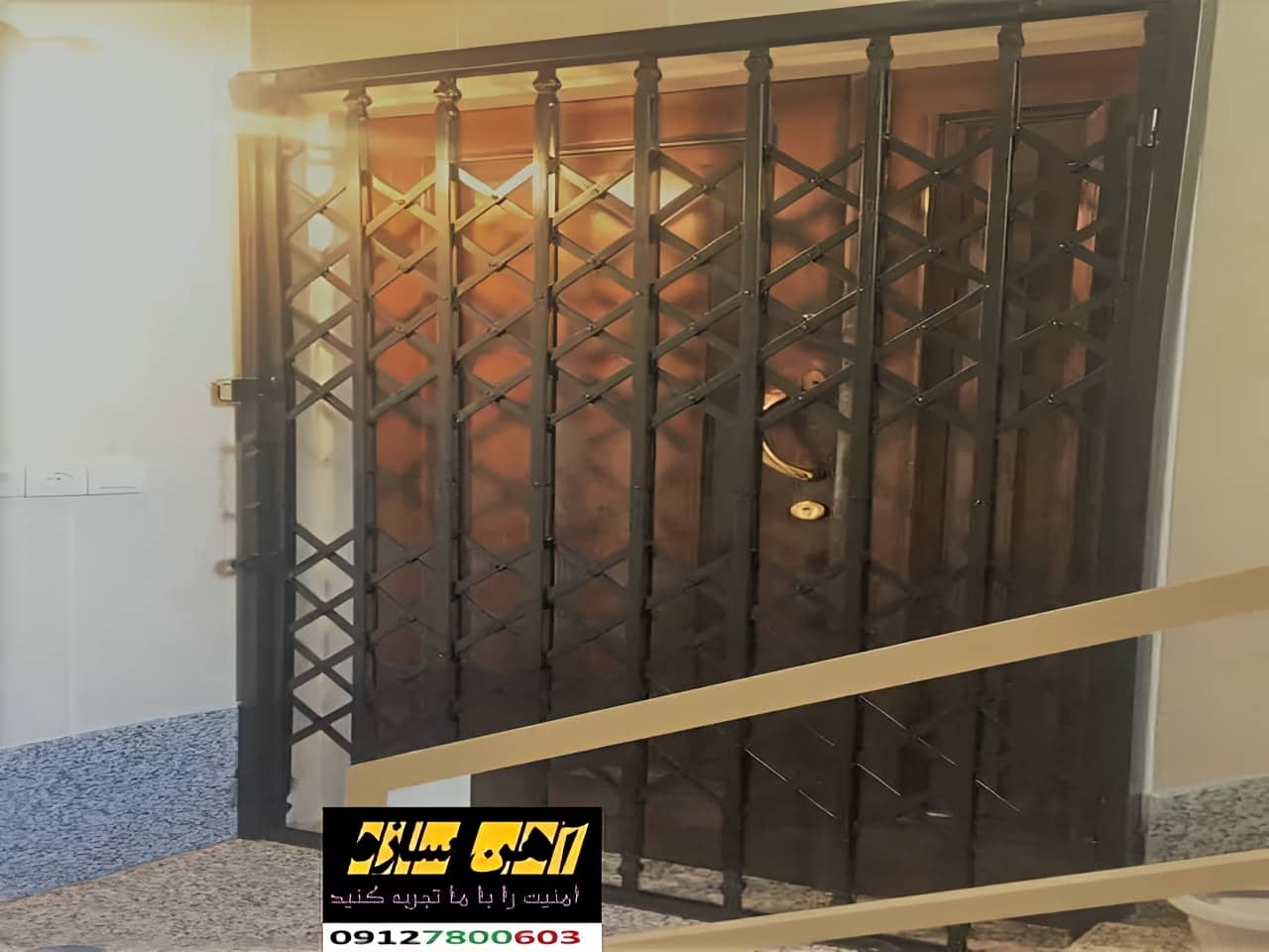 امکانات و ویژگی های حفاظ آکاردئونی آپارتمان