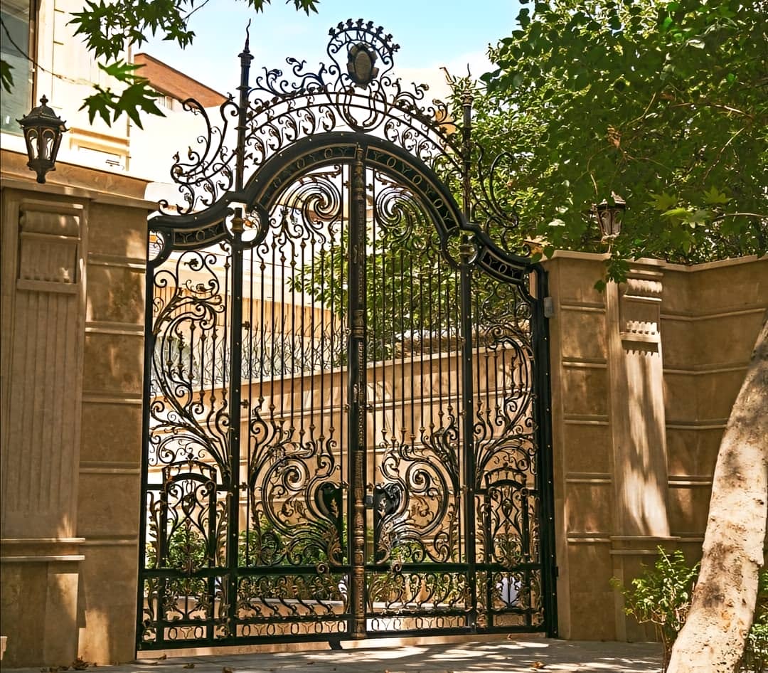 درب حیاط مدرن و خاص