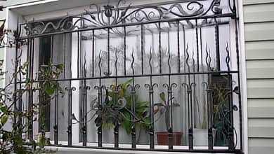 تصاویر نرده آهنی پنجره
