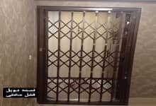 نصب حفاظ آکاردئونی دوبل 3 گل با پرچ مخفی