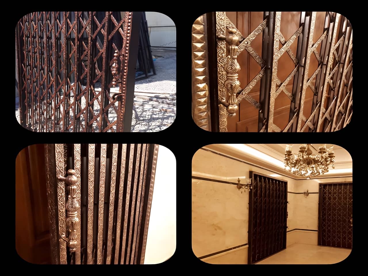 راهنمای انتخاب حفاظ و نرده درب آکاردئونی