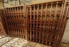 عکس درب آکاردئونی