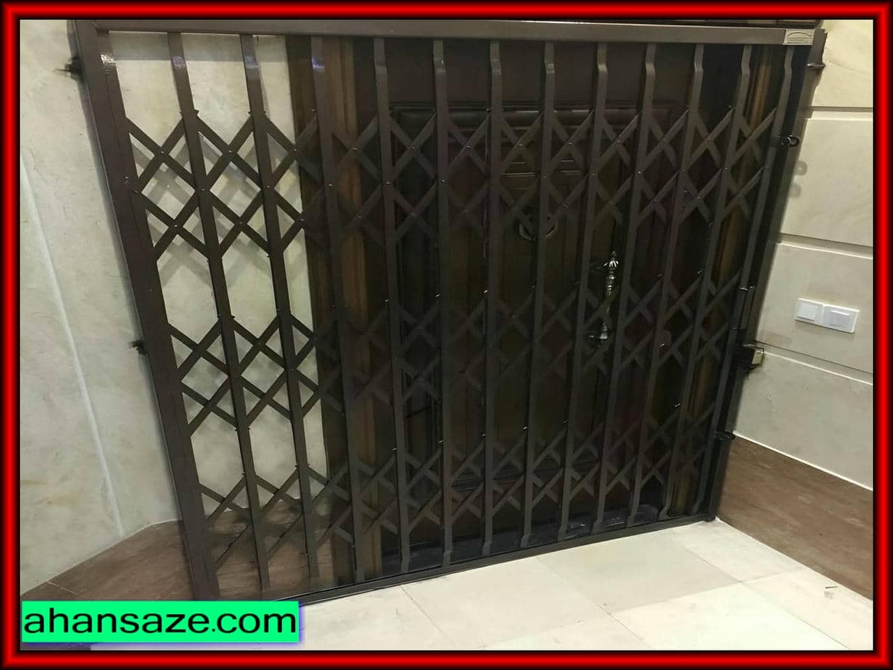 راهنمای نصب حفاظ درب ورودی خانه