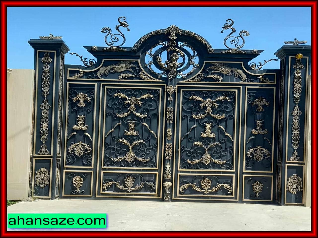 چرا درب حیاط فرفورژه در اردبیل انتخاب مناسبی است؟