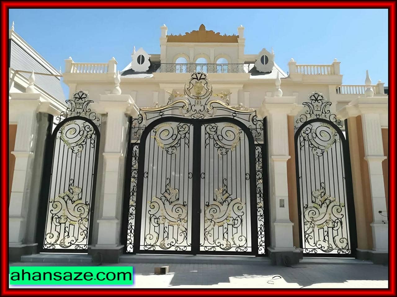 مدل‌های مختلف درب فرفورژه فلزی در کرج