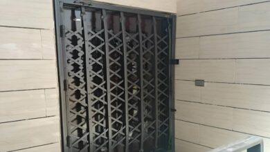 حفاظ آهنی ساختمان در محله ولنجک