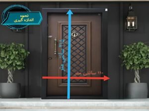 اندازه گیری درب منزل آپارتمان