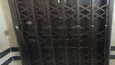 حفاظ آهنی ساختمان در محله تهرانسر