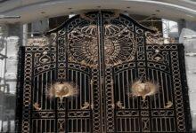 درب حیاط فرفورژه در بوشهر