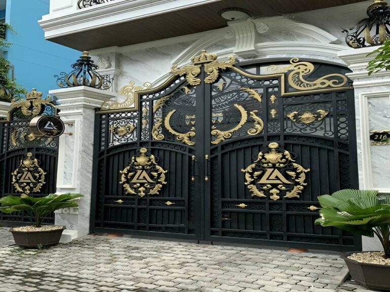 buckingham-door-wrought-iron-ci درب فرفورژه فلزی در لواسان