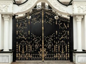 درب حیاط فرفورژه در پردیس