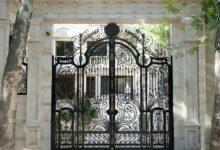 درب فرفورژه فلزی در کردان
