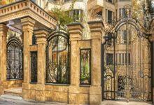 درب حیاط فرفورژه در رامسر