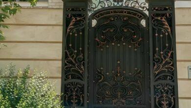 درب حیاط ویلایی در یاسوج