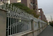 حفاظ آهنی ساختمان در محله تجریش