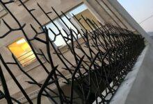حفاظ آهنی ساختمان در جنوب تهران