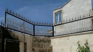 حفاظ آهنی ساختمان در بندر دیلم