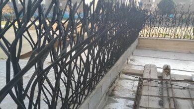 حفاظ آهنی ساختمان در بندر انزلی