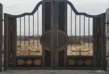 درب حیاط ویلایی در گنبدکاووس