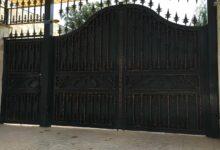 درب آهنی ویلایی ساختمان در محمودآباد