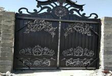 درب حیاط فرفورژه در بندر انزلی