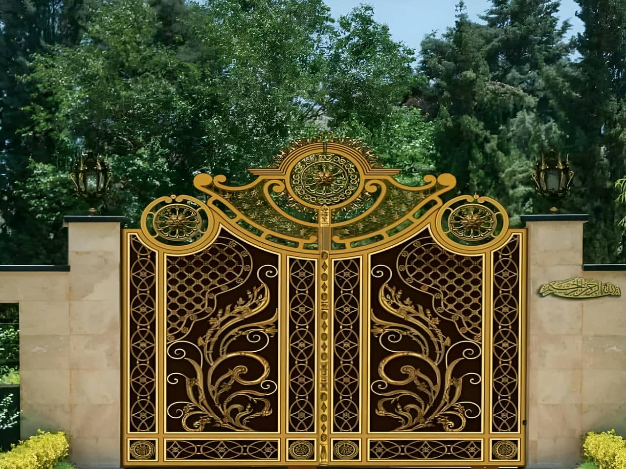 خرید درب حیاط ویلایی در ایلام و قیمت آن