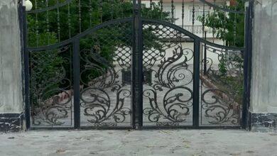 درب حیاط شیک و مدرن