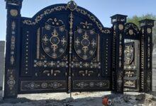 نقشه ساخت درب حیاط