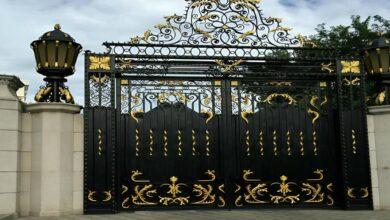 درب ورودی خانه ویلایی