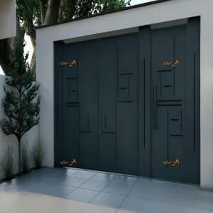 درب مدرن دیلایت ماشین رو و نفر رو – درب خاص ویلایی