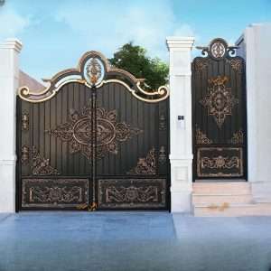 درب گل آرا ماشین رو و نفر رو – درب گل دار، خاص، ویلا